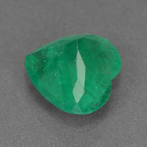Emerald Gemstone in 9 x 8.6 mm Size for Sale, Emerald Stone in Medium Green Color