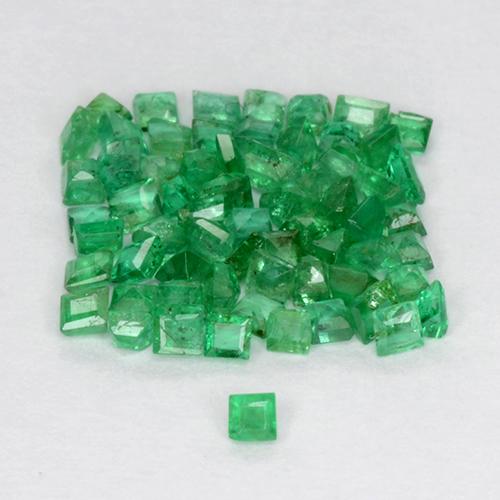 0ct Square Step-Cut Green Emerald Gem for sale 0ct Square Step-Cut Green Emerald Gem (ID: 500678)