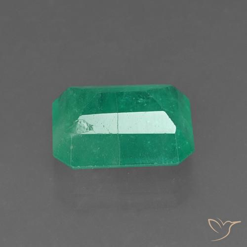 Emerald Gemstone in 11 x 9 mm (calibrated) Size for Sale, Emerald Stone in Deep Green Color