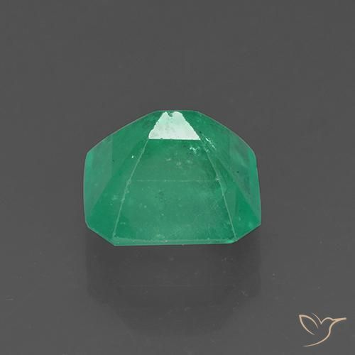 Emerald Gemstone in 9 x 9 mm (calibrated) Size for Sale, Emerald Stone in Jade Green Color