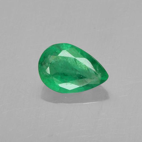 0.4ct Pear Facet Green Emerald Gem for sale 0.4ct Pear Facet Green Emerald Gem (ID: 505013)