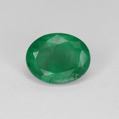 Verde medio Esmeralda Gema - 1.7ct Forma ovalada (ID: 509233)
