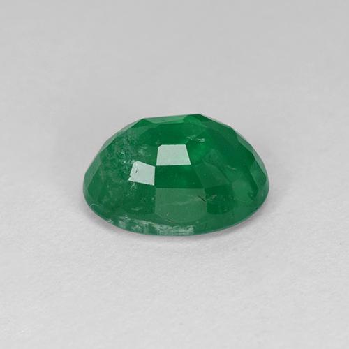 Emerald Gemstone in 8.6 x 6.8 mm Size for Sale, Emerald Stone in Medium Green Color