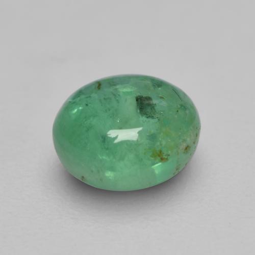 Emerald Gemstone in 5 mm (calibrated) Size for Sale, Emerald Stone in Medium light Green Color