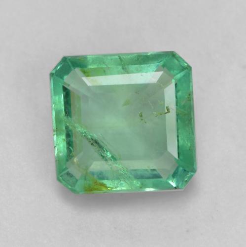 Verde medio Esmeralda Gema - 1ct Forma octagonal (ID: 536026)