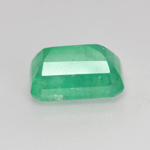 Emerald Gemstone in 8 x 5.7 mm Size for Sale, Emerald Stone in Medium Green Color