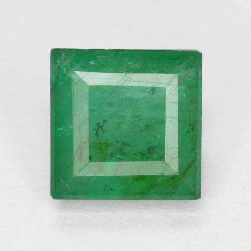 Medium Green Emerald Gem - 0.7ct Square Facet (ID: 572917)