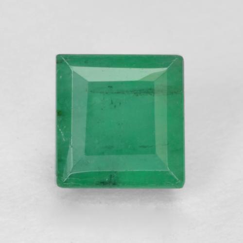 Jade Green Smaragd Edelstein - 0.5ct Carréschliff / Quadrat (ID: 572929)