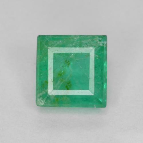 Medium Green Smaragd Edelstein - 0.3ct Carréschliff / Quadrat (ID: 576895)