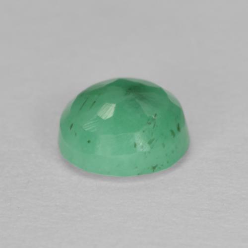 Emerald Gemstone in 6 mm Size for Sale, Emerald Stone in Pistachio Green Color