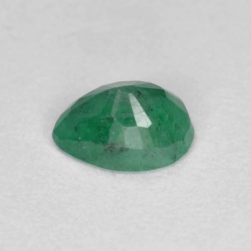 Emerald Gemstone in 5.9 x 4.5 mm Size for Sale, Emerald Stone in Medium light Green Color