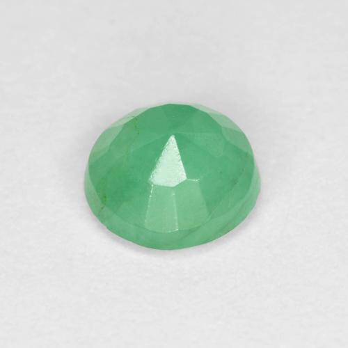 Emerald Gemstone in 5 mm (calibrated) Size for Sale, Emerald Stone in Bright Green Color