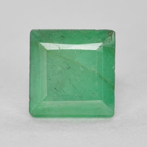 Menthe verte Émeraude gemme - 0.4ct Facette Carrée (ID: 600740)