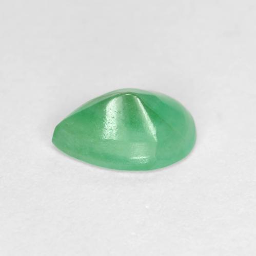 Emerald Gemstone in 7 x 5 mm (calibrated) Size for Sale, Emerald Stone in Pistachio Green Color