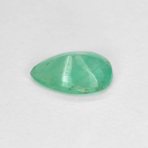 Emerald Gemstone in 7 x 5 mm (calibrated) Size for Sale, Emerald Stone in Cool Green Color