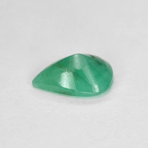 Emerald Gemstone in 7 x 5 mm (calibrated) Size for Sale, Emerald Stone in Light Green Color