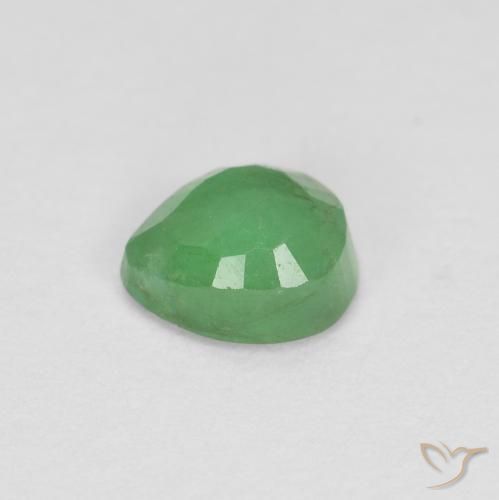Emerald Gemstone in 5.1 x 4.5 mm Size for Sale, Emerald Stone in Medium Green Color