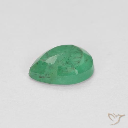 Emerald Gemstone in 5.5 x 4.2 mm Size for Sale, Emerald Stone in Clover Green Color