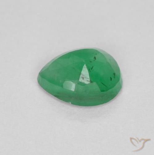 Emerald Gemstone in 5.5 x 4.3 mm Size for Sale, Emerald Stone in Medium Green Color