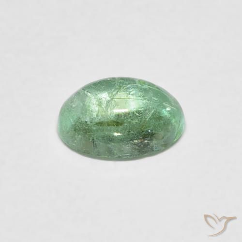 Emerald Gemstone in 5.6 x 4 mm Size for Sale, Emerald Stone in Light Mint Color