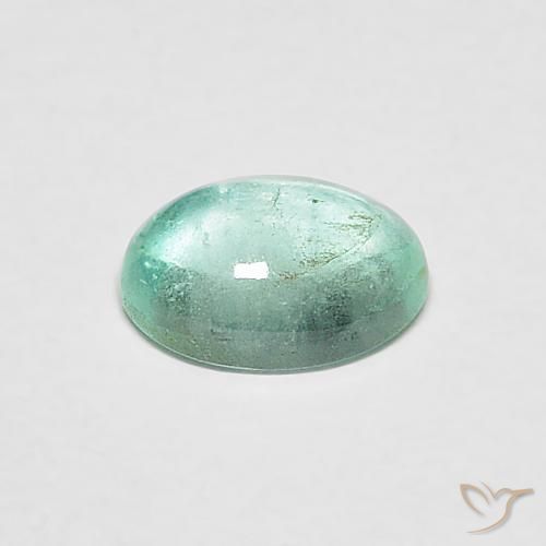 Emerald Gemstone in 6 x 4.2 mm Size for Sale, Emerald Stone in Green Blue Color