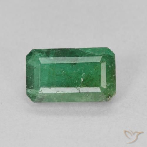 Natural Colombian Green Emerald 5.25 Ct Faceted Cushion Cut Loose Gemstone 