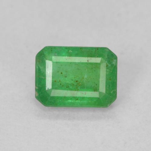 Smaragd Spielstein grün 13 mm Edelstein ca Kunststoff 