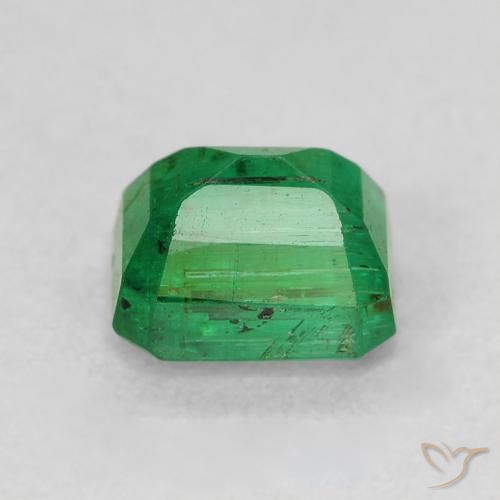 Emerald Gemstone in 5.5 x 4.9 mm Size for Sale, Emerald Stone in Medium Green Color