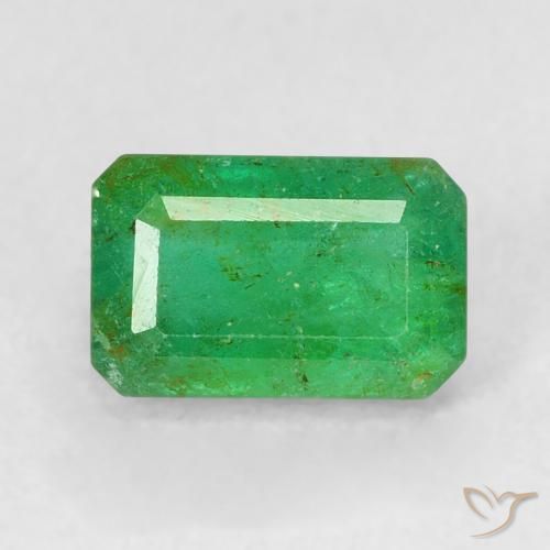 0.66 ct Octagon Cut Emerald, 6 x 3.9 mm From Colombia, Photo A