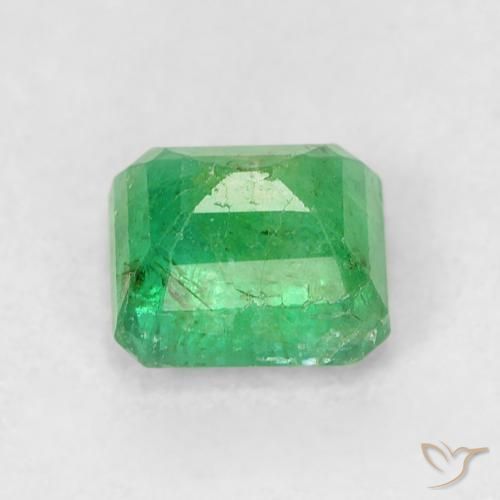 Emerald Gemstone in 5.1 x 4.8 mm Size for Sale, Emerald Stone in Medium Green Color