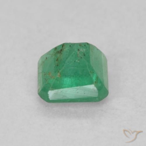 Emerald Gemstone in 4 x 4 mm (calibrated) Size for Sale, Emerald Stone in Medium Green Color