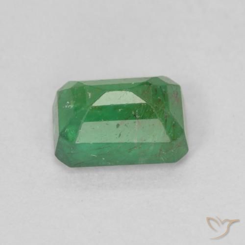 Emerald Gemstone in 5.9 x 4.2 mm Size for Sale, Emerald Stone in Medium Green Color