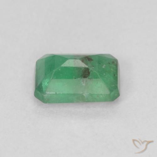Emerald Gemstone in 6 x 4 mm (calibrated) Size for Sale, Emerald Stone in Blue Green Color