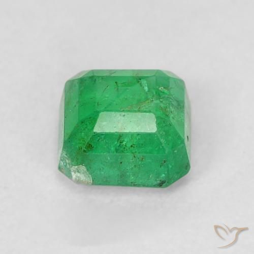 Emerald Gemstone in 4.3 x 4.2 mm Size for Sale, Emerald Stone in Medium Green Color