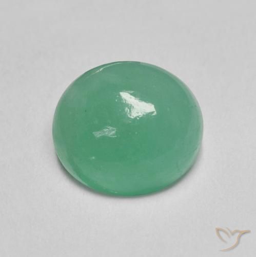 2.01ct Natural Mint Green Emerald, Oval, Translucent