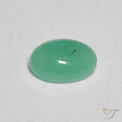 Emerald Gemstone in 5 x 3.5 mm Size for Sale, Emerald Stone in Electric Green Color