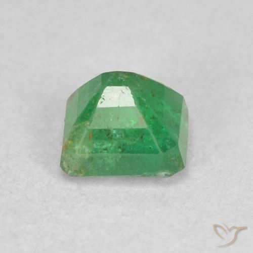 Emerald Gemstone in 3.6 x 3.5 mm Size for Sale, Emerald Stone in Warm Green Color