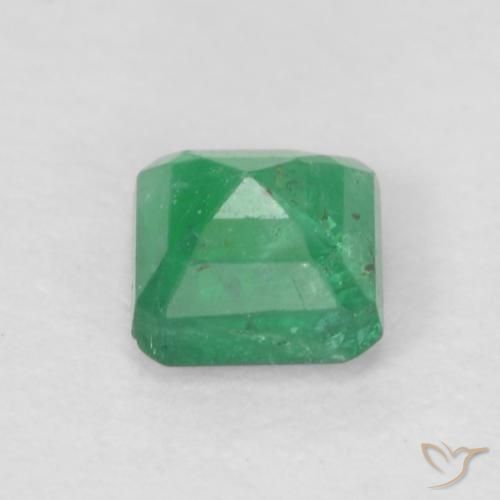 Emerald Gemstone in 3.6 x 3.5 mm Size for Sale, Emerald Stone in Medium Green Color