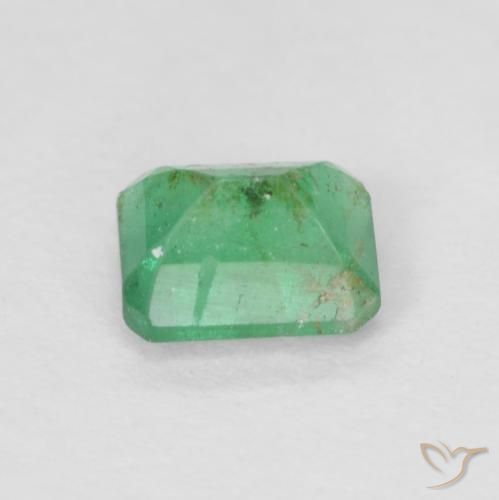 Emerald Gemstone in 4.8 x 3.7 mm Size for Sale, Emerald Stone in Medium Green Color