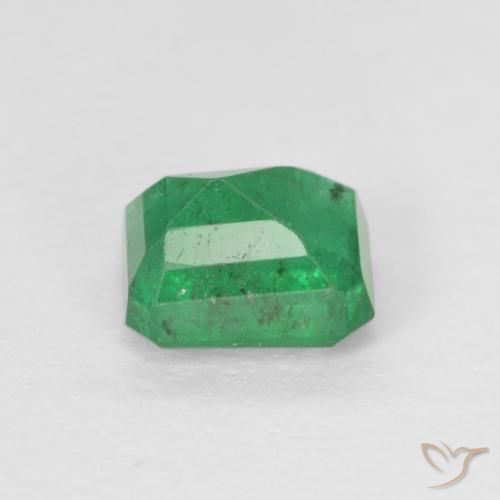 Emerald Gemstone in 5.1 x 4.3 mm Size for Sale, Emerald Stone in Light Green Color