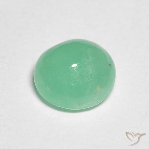 Emerald Gemstone in 6 mm (calibrated) Size for Sale, Emerald Stone in Pistachio Green Color
