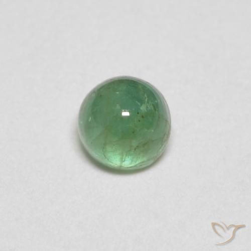 0,22 ct runder Smaragd aus Kolumbien, Größe: 3,3mm, Reinheit: Transparent, Garantiert echter Edelstein, 1 Stück Smaragd in Hellgrün Farbe, Mohs-Härte von 7,5 - 8 Geeignet für den täglichen Gebrauch im Schmuck, Jahr des Ziegenedelsteins, Photo A