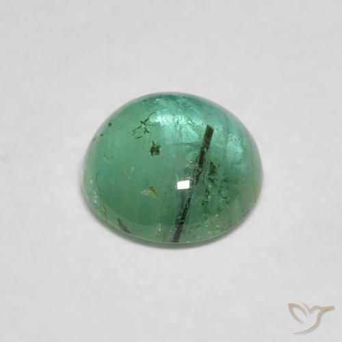 Emerald Gemstone in 5 mm (calibrated) Size for Sale, Emerald Stone in Light Green Color
