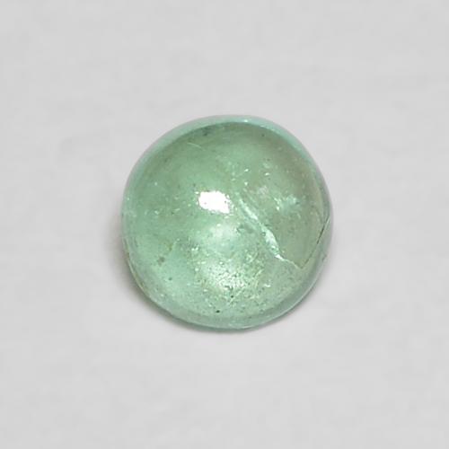 0.18 ct Round Cabochon Emerald, 3.6 mm From Colombia, Photo A