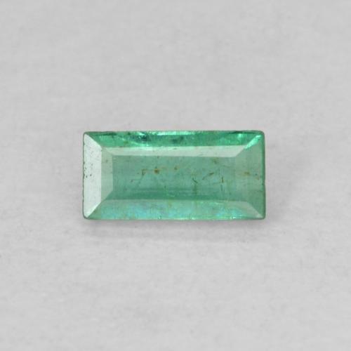 Smeraldo verde taglio baguette da 0,17 ct dalla Colombia, dimensione 5 x 2,4mm, pietra preziosa naturale non trattati , purezza SI, Smeraldo Baguette sfaccettata da 1 pz, durezza Mohs di 7,5 - 8 adatto per gioielli da indossare ogni giorno, Sblocca Chakra del Cuore, Photo A