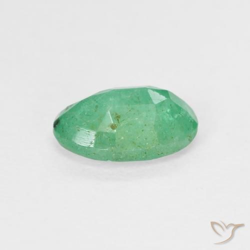 Emerald Gemstone in 7 x 5 mm (calibrated) Size for Sale, Emerald Stone in Medium Green Color