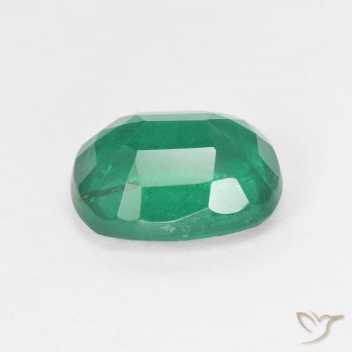 Emerald Gemstone in 9 x 7 mm (calibrated) Size for Sale, Emerald Stone in Cool Green Color