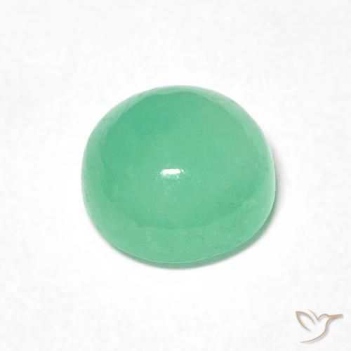 Emerald Gemstone in 6 mm (calibrated) Size for Sale, Emerald Stone in Pistachio Green Color