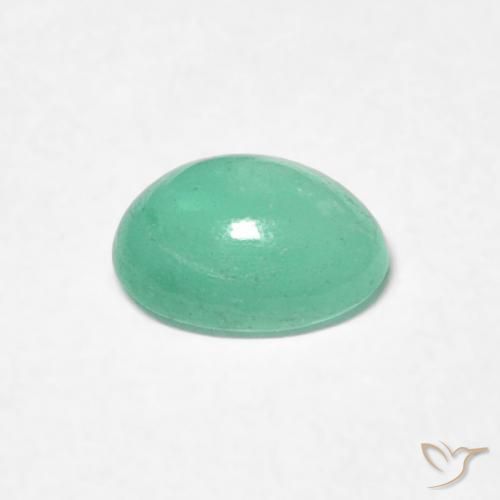 Emerald Gemstone in 5.6 x 4.2 mm Size for Sale, Emerald Stone in Light Green Color
