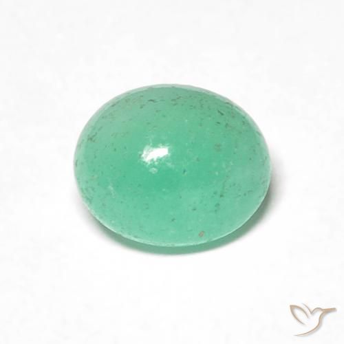 0.81ct Natural Fern Green Emerald, Oval, Translucent